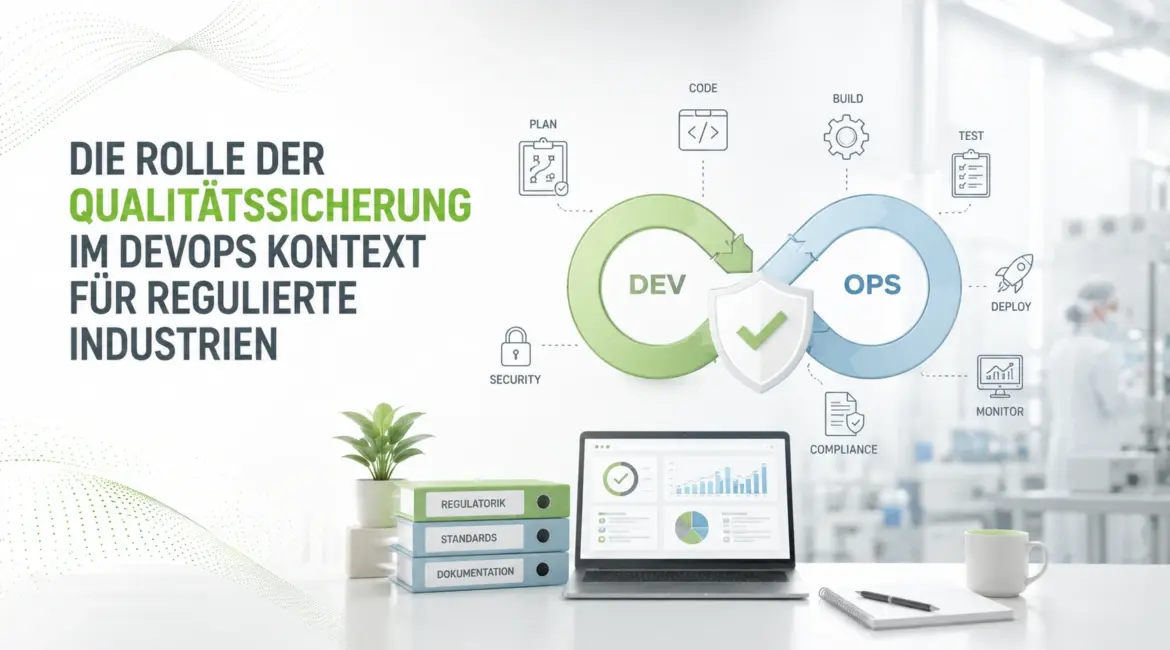 Die Rolle der Qualitaetssicherung im DevOps Kontext für regulierte Industrien